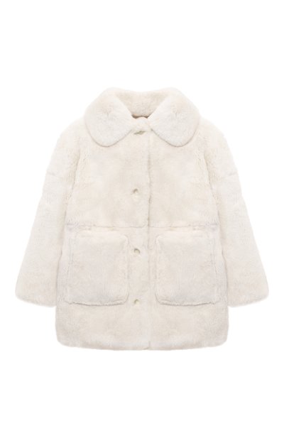 Шуба из кролика YVES SALOMON ENFANT, арт. 20WEM307XXREXX/12-14
