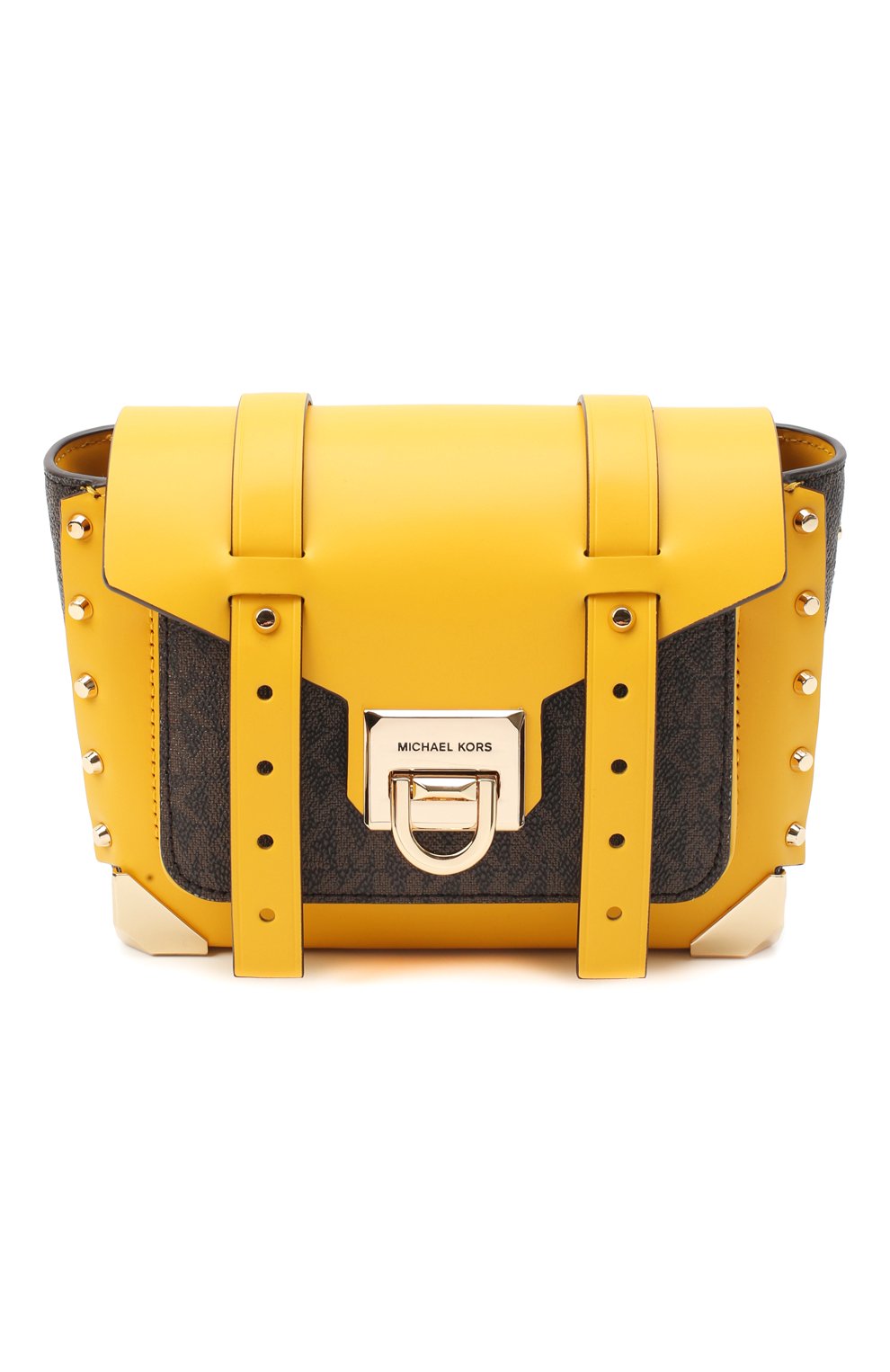 Сумка manhattan MICHAEL MICHAEL KORS желтого цвета по цене 42150 руб., арт. 30T9GNCM1B, фото 1 Сумка manhattan MICHAEL MICHAEL KORS, арт. 30T9GNCM1B, фото 1