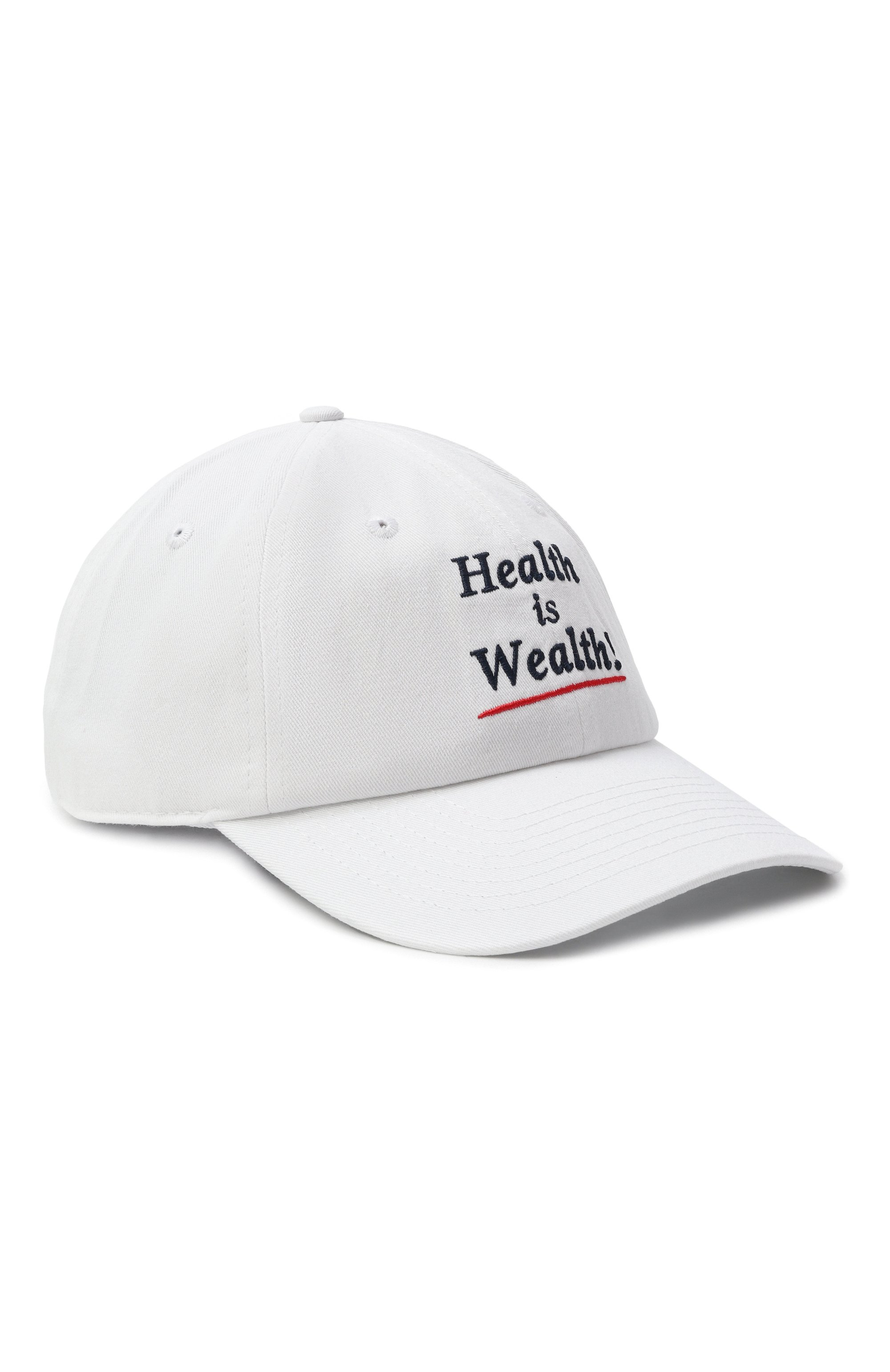Хлопковая бейсболка SPORTY AND RICH, арт. AC040602006WH01, фото 1