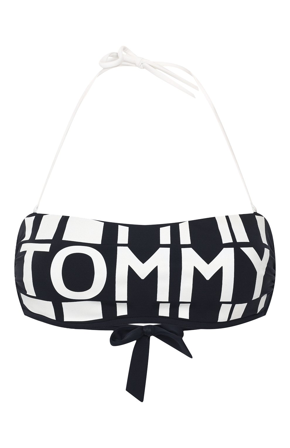 Бра-бандо TOMMY HILFIGER синего цвета по цене 4990 руб., арт. UW0UW01785, фото 1 Бра-бандо TOMMY HILFIGER, арт. UW0UW01785, фото 1
