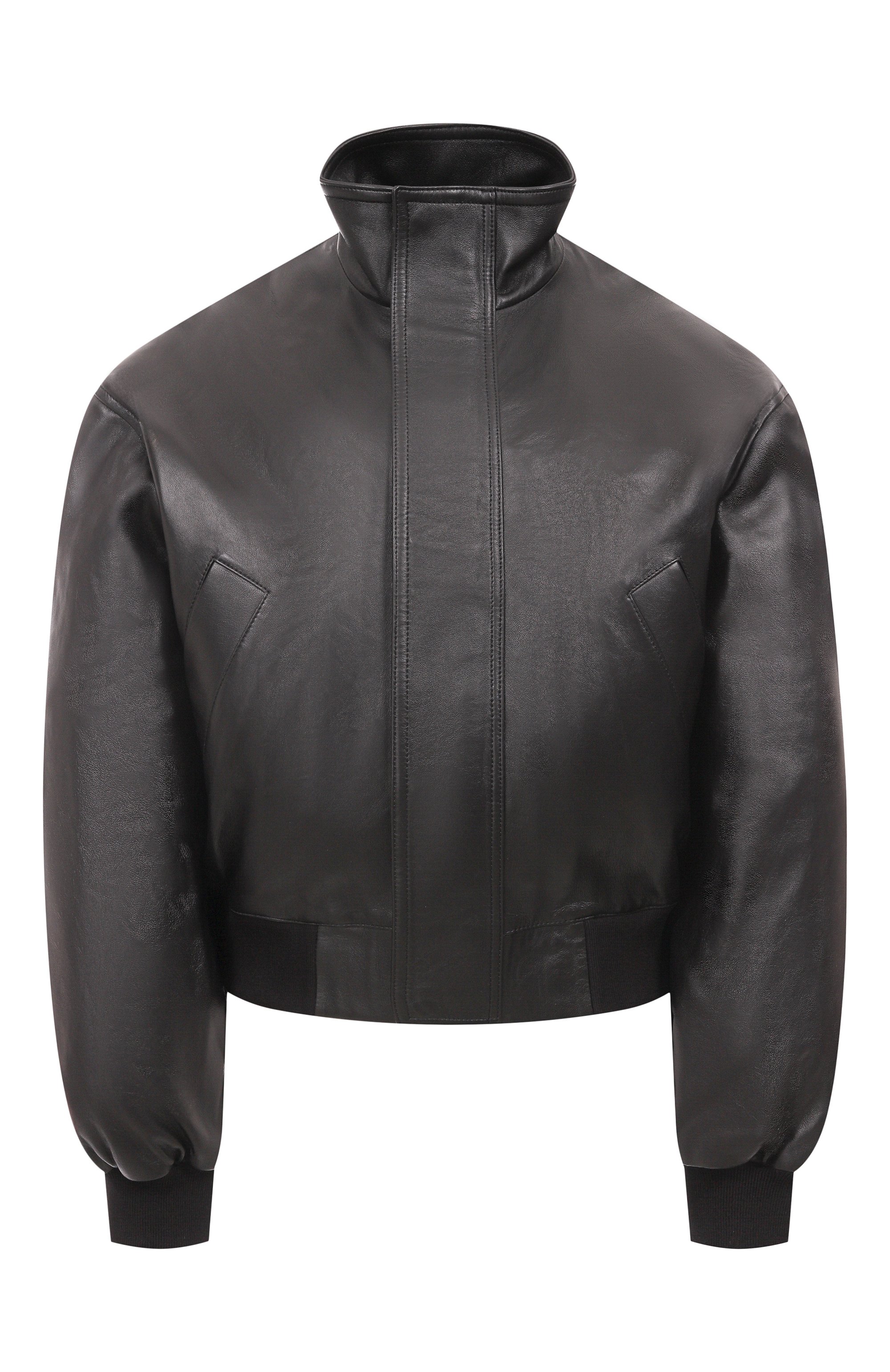 Кожаный бомбер BALENCIAGA, арт. 851025/TSS02, фот о 1