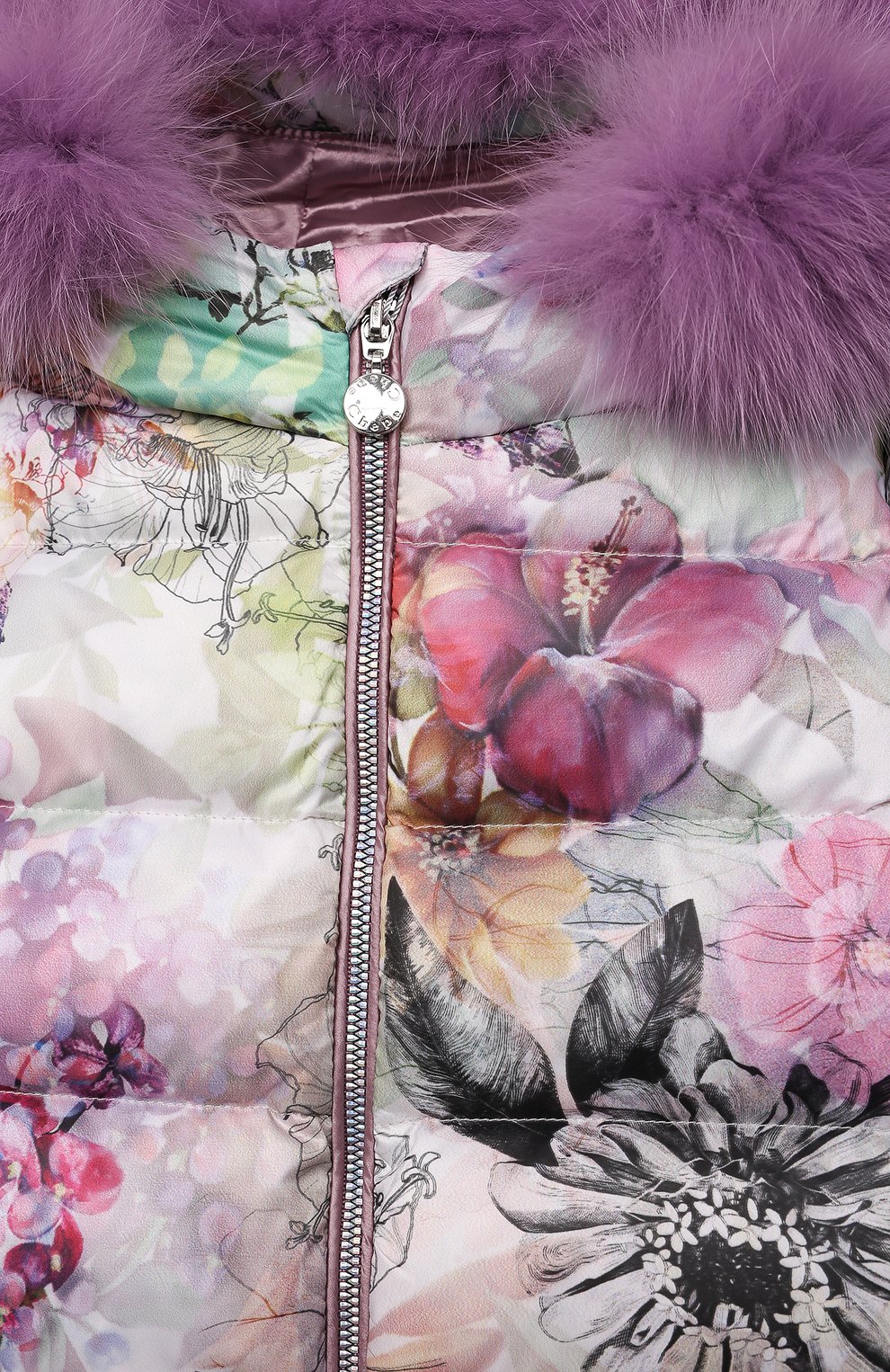 Костюм пуховый "сиреневый сад" CHEPE, арт. 392222, фото 6