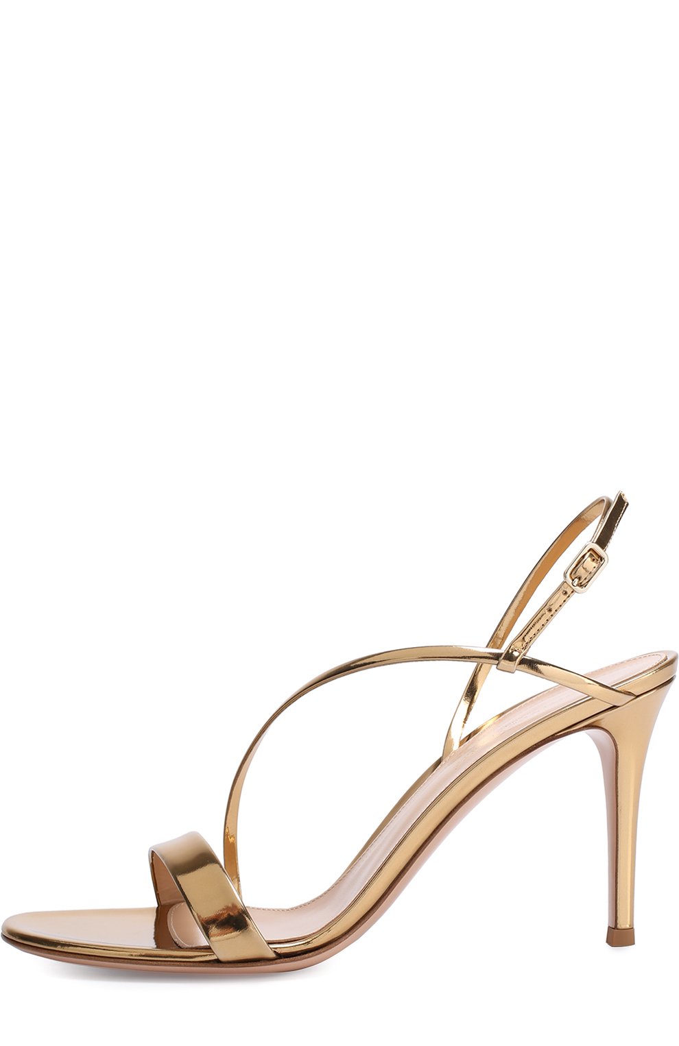 Босоножки manhattan из металлизированной кожи на шпильке GIANVITO ROSSI, арт. G30192.85RIC.METMEK0, фото 3