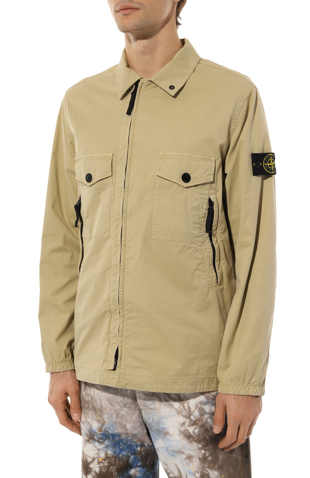 Хлопковая куртка STONE ISLAND, арт. 751510610, фото 3