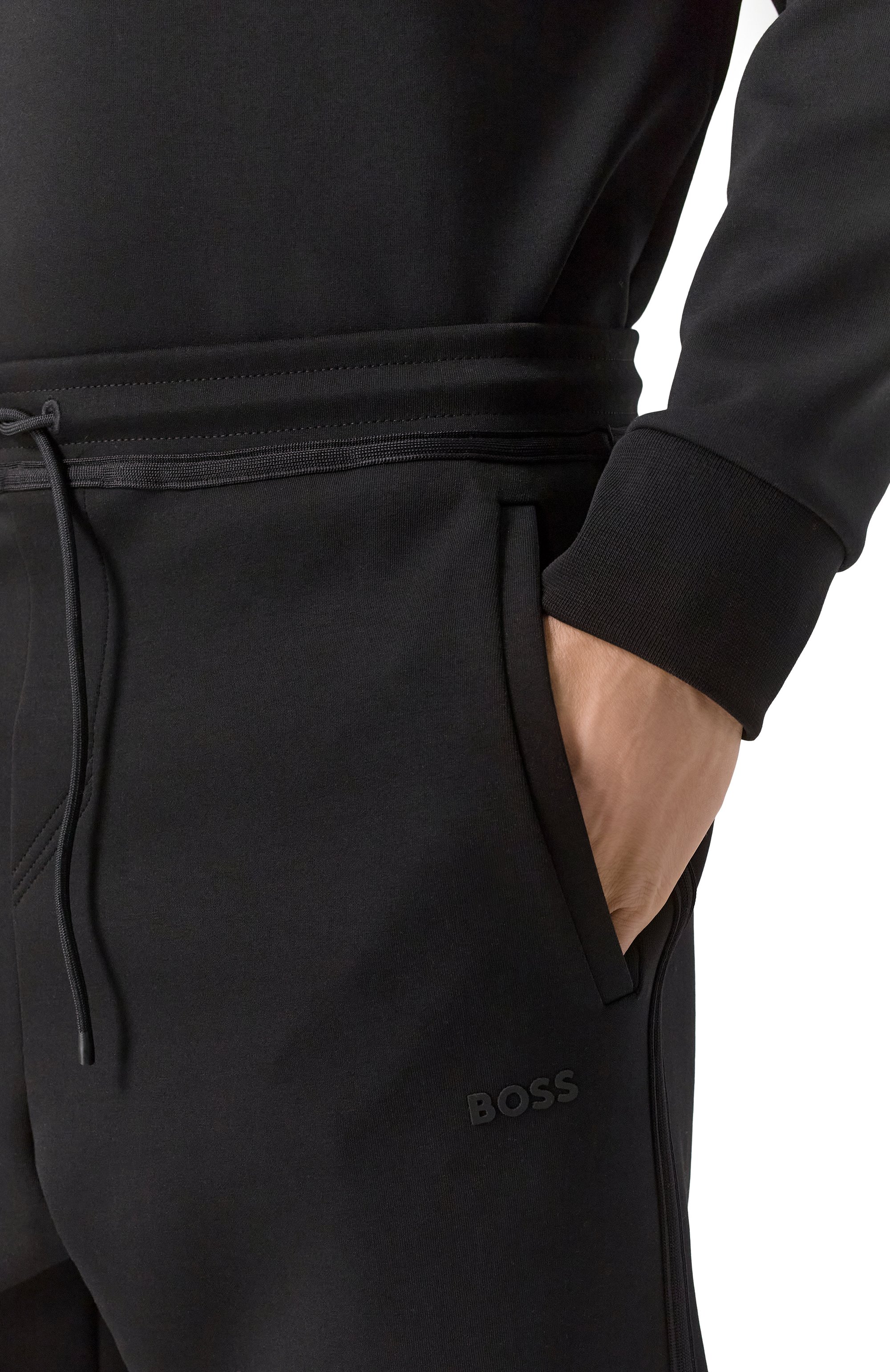 Хлопковые джоггеры BOSS GREEN, арт. 50530030, фото 5