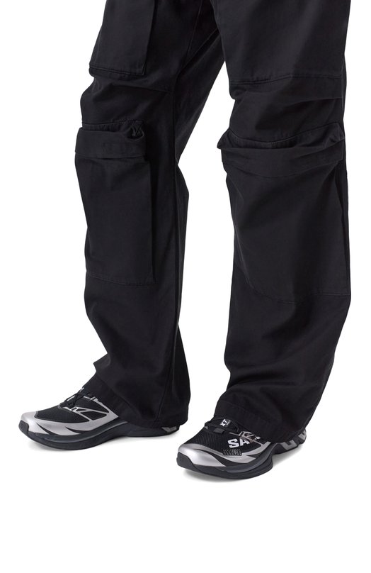 Текстильные кроссовки MM6 Maison Margiela x Salomon XT-6 MM6 SH1WS0020/P6303 Чёрный  SH1WS0020/P6303 Фото 3