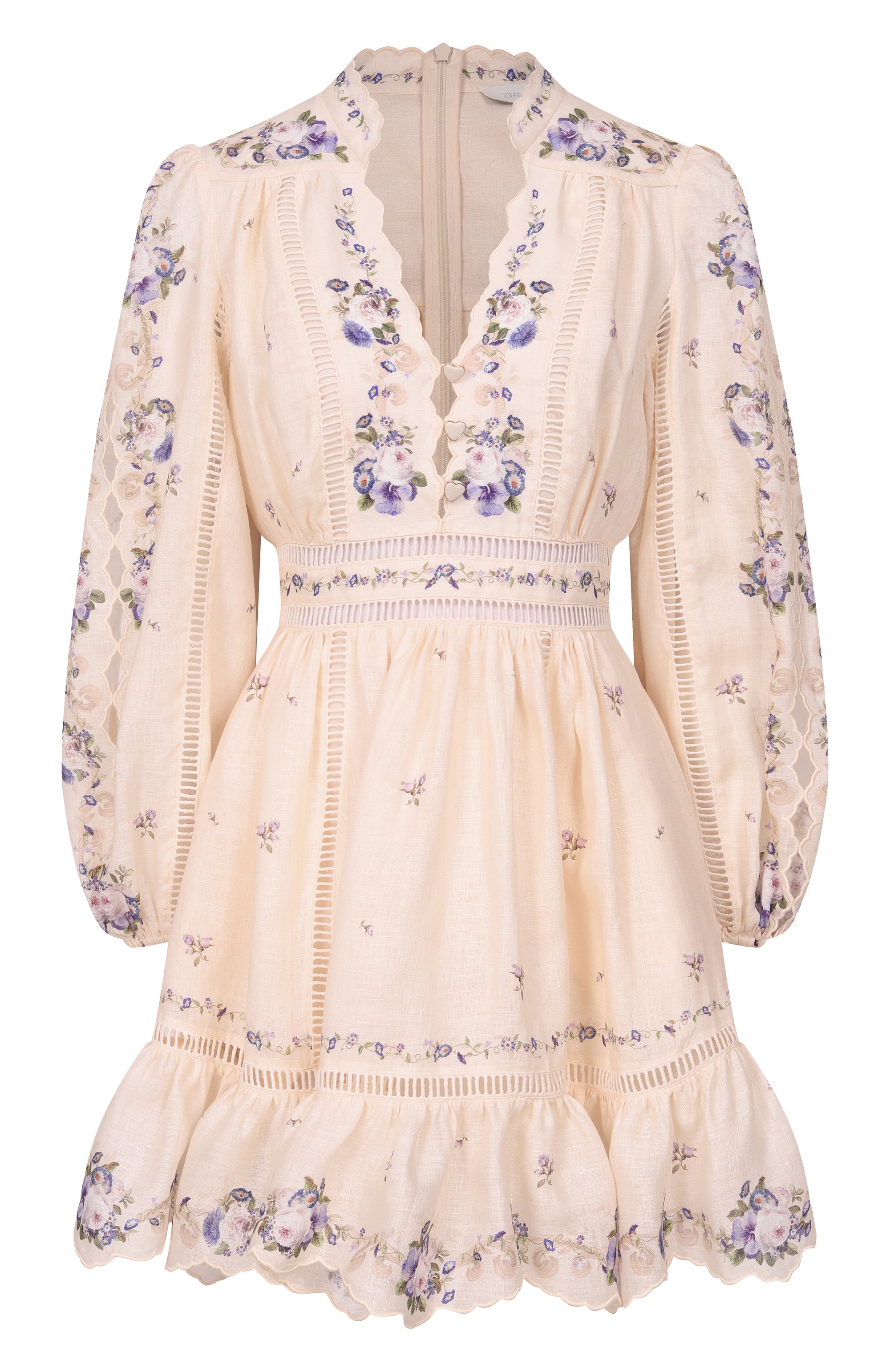 Льняное платье ZIMMERMANN, арт. 5376DRS264, фото 1