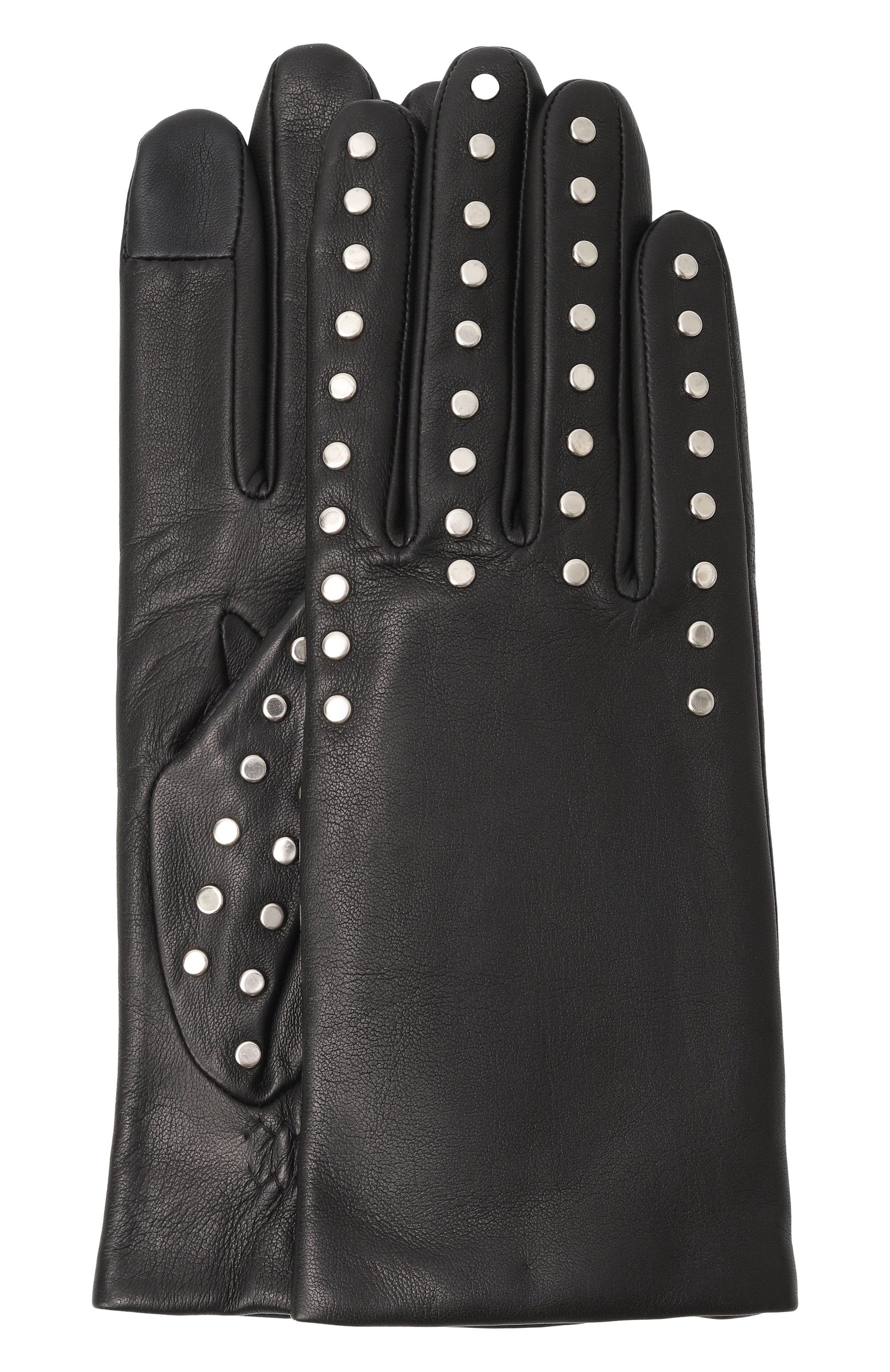 Кожаные перчатки AGNELLE, арт. NEWSTUDS/A, фото 1