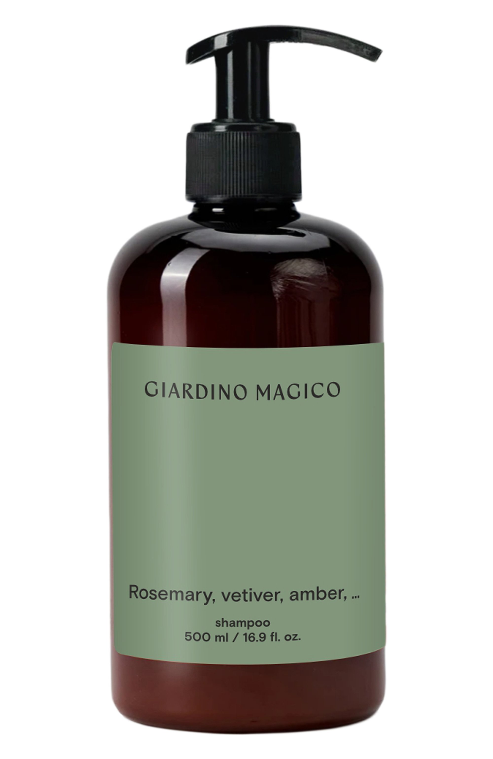 Увлажняющий шампунь для нормальных волос rosemary, vetiver, amber, … (500ml) GIARDINO MAGICO, арт. 4660222283221, фото 1