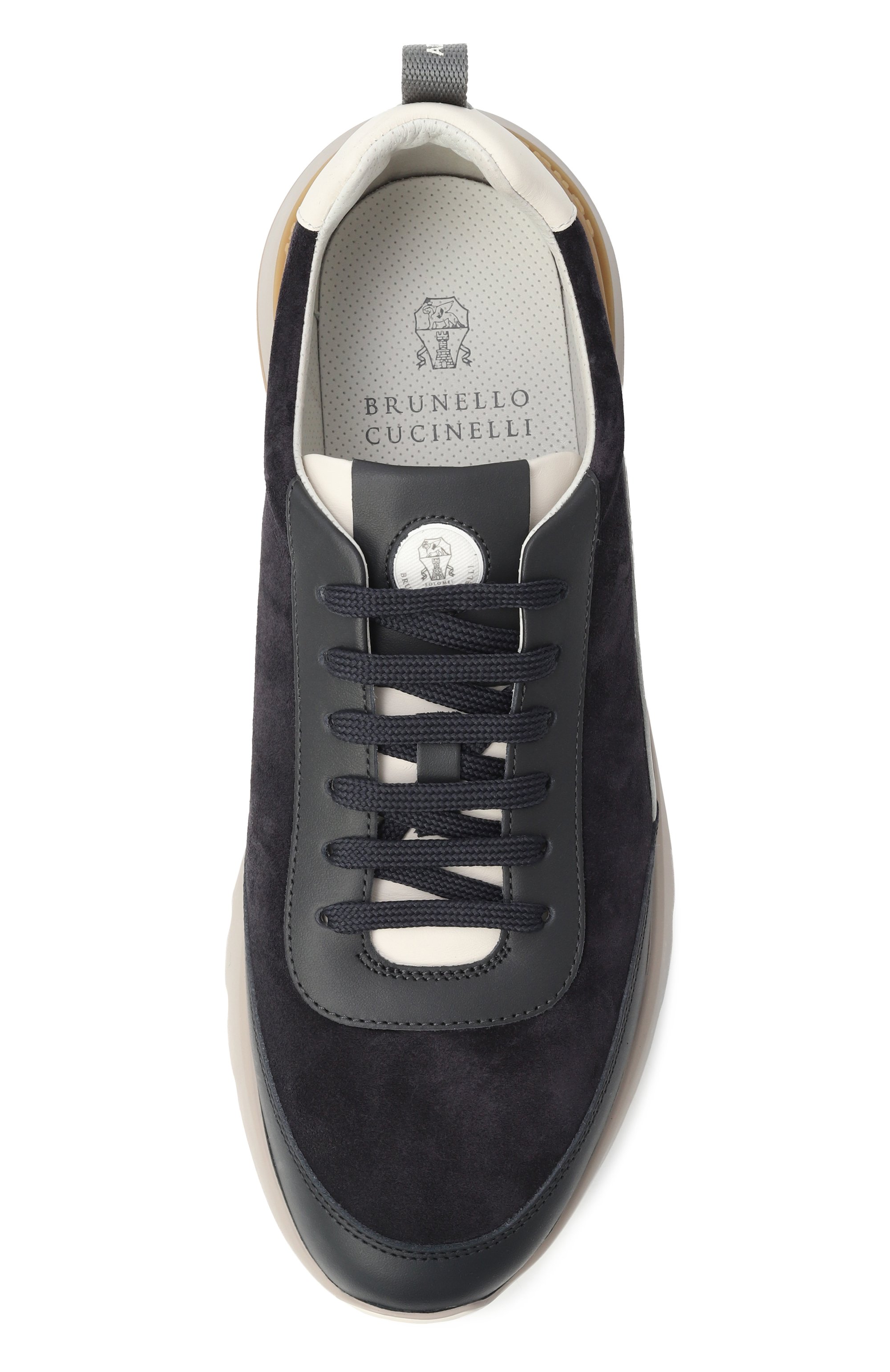 Замшевые кроссовки BRUNELLO CUCINELLI, арт. MZUSGG0278, фото 6