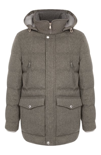 Мужская шерстяной пуховик BRUNELLO CUCINELLI, арт. MM4701823