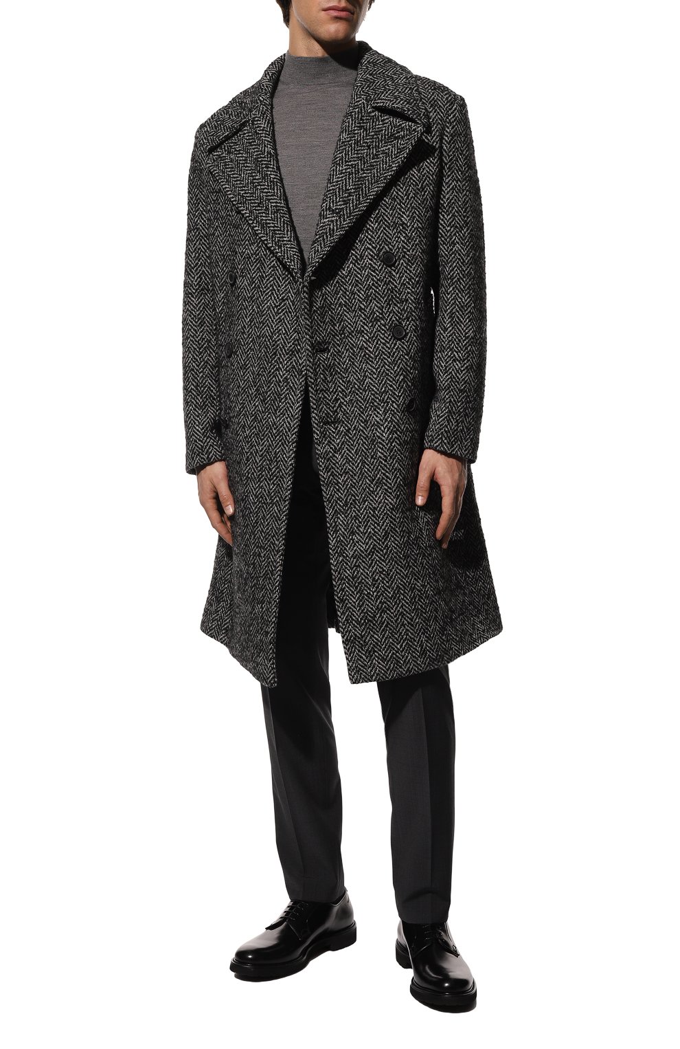 Кожаные дерби MILLE 885, арт. B0ST0N REAL NER0, фото 2