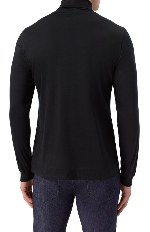 Хлопковая водолазка Van Laack VL-PELIN01-XX/180031/3XL Чёрный  VL-PELIN01-XX/180031/3XL Фото 4