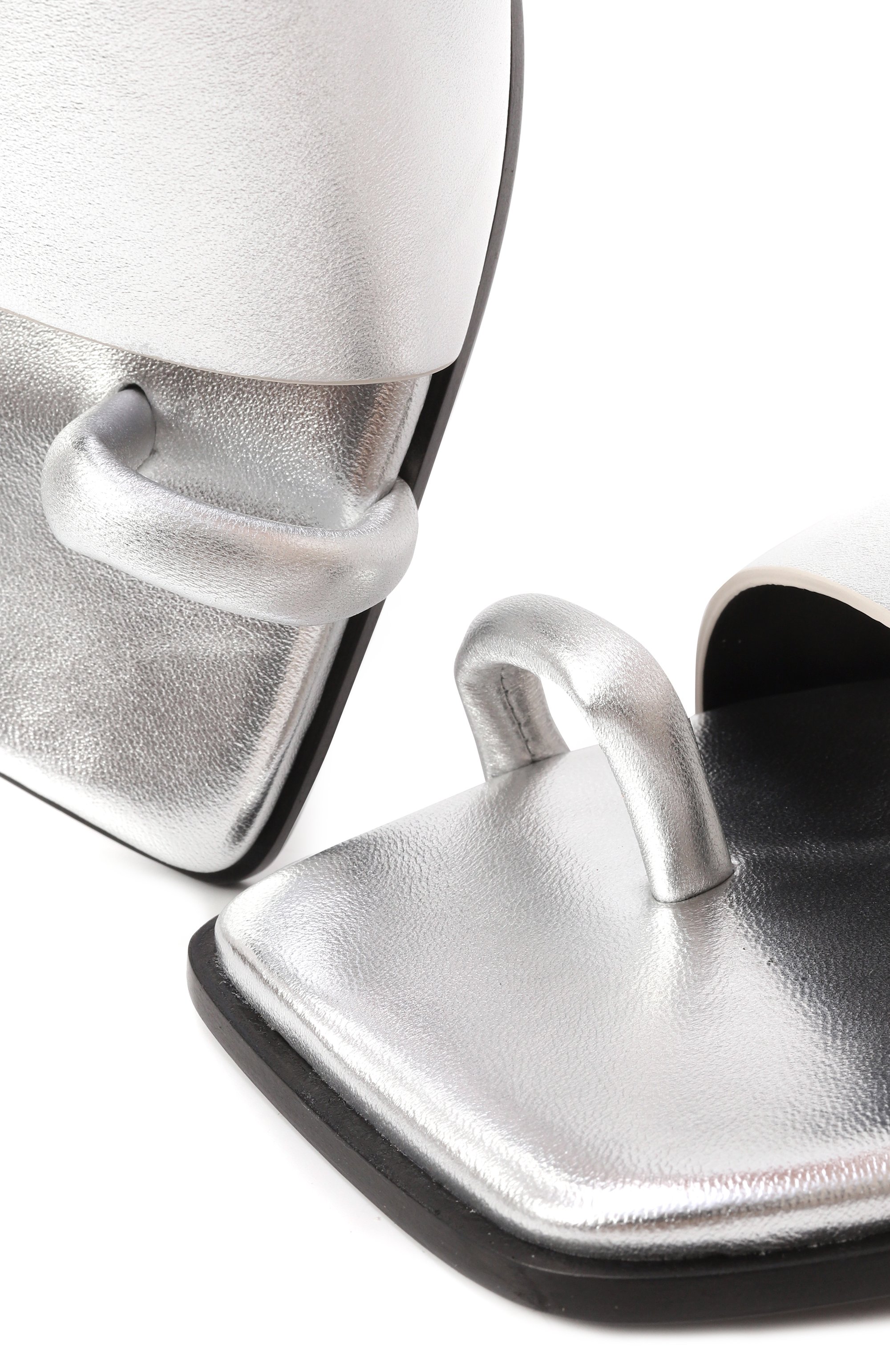 Кожаные шлепанцы VIC MATIE, арт. 1G3764D_G42Z110109, фото 7