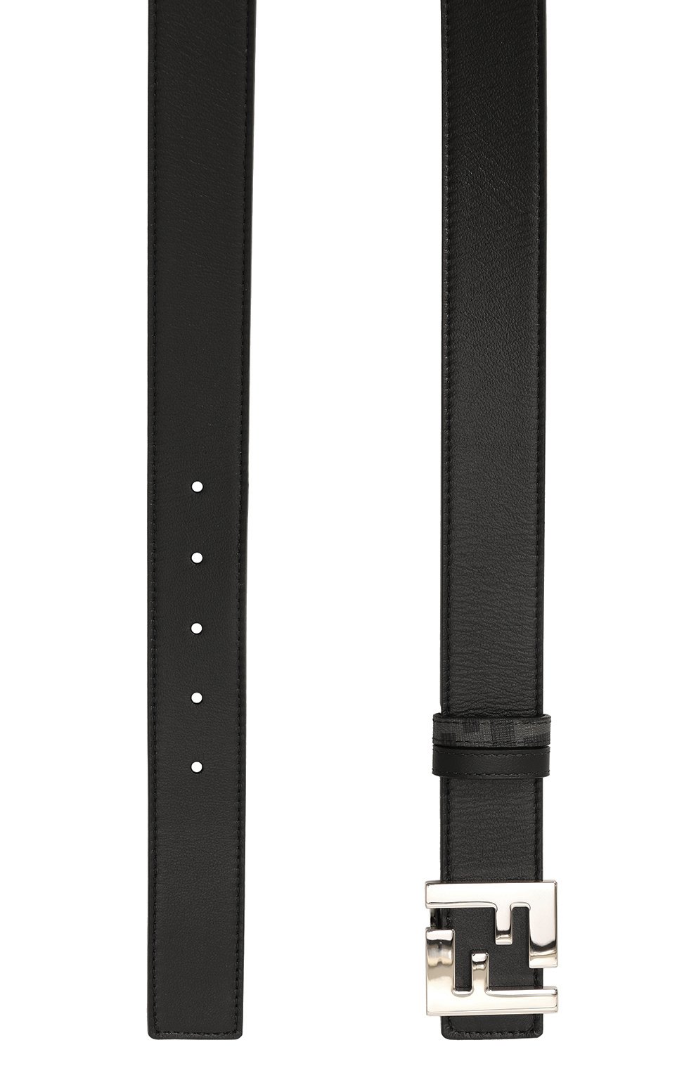 Двусторонний ремень FENDI черного цвета по цене 58050 руб., арт. 7C0424 AGR9, фото 4 Двусторонний ремень FENDI, арт. 7C0424 AGR9, фото 4