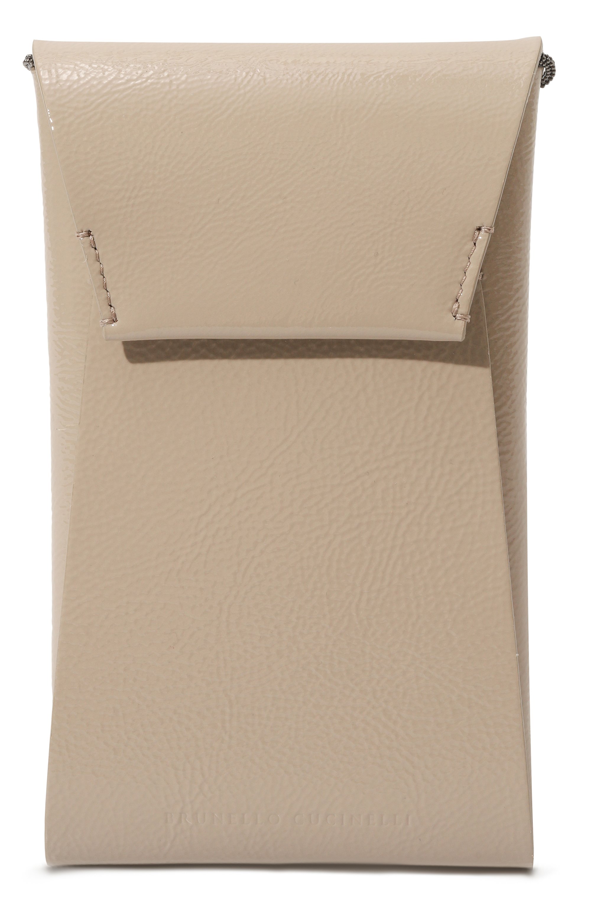 Кожаный чехол для iphone BRUNELLO CUCINELLI бежевого цвета по цене 78050 руб., арт. MWNKDB1357, фото 1 Кожаный чехол для iphone BRUNELLO CUCINELLI, арт. MWNKDB1357, фото 1