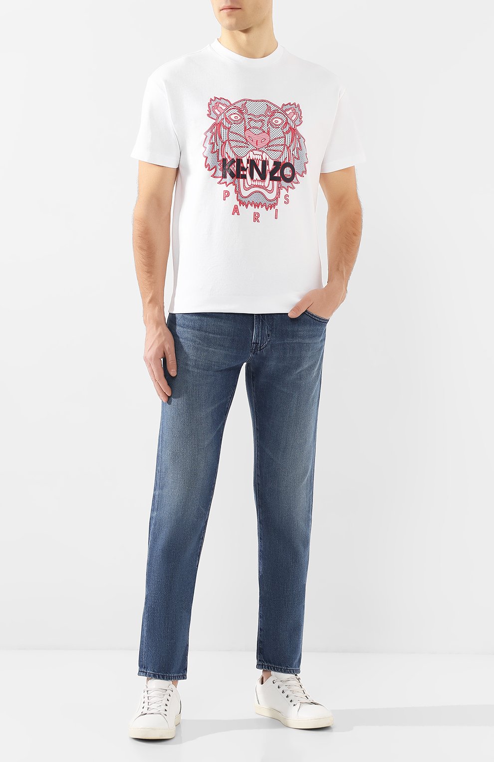 Хлопковая футболка KENZO, арт. FA55TS5114Y0, фото 2