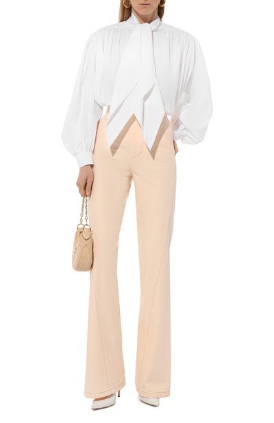 Хлопковая блузка GUCCI, арт. 721019/ZLC02, фото 2