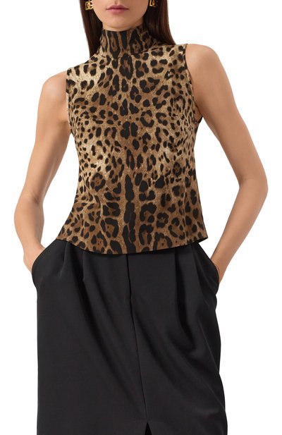 Топ из вискозы DOLCE & GABBANA, арт. F779ZT/FSRKI, фото 3