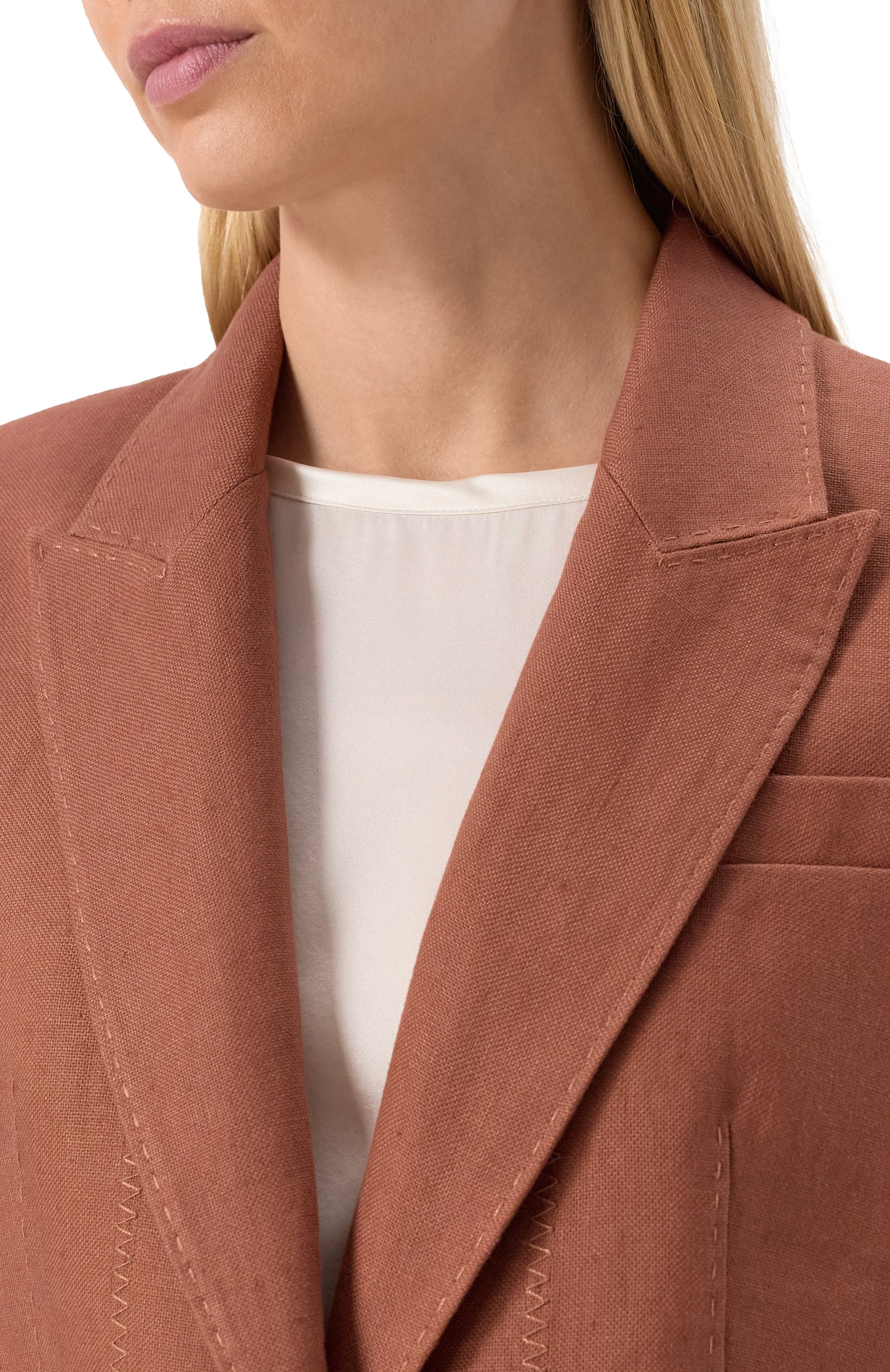 Льняной жакет ZIMMERMANN, арт. 2989JS251, фото 5