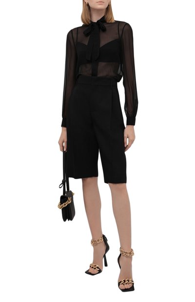 Шелковая блузка SAINT LAURENT, арт. 660892/Y115W, фото 2