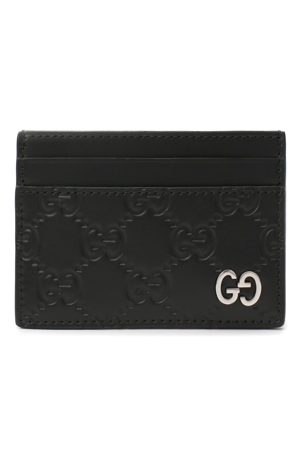 Кожаный футляр для кредитных карт с тиснением signature  GUCCI, арт. 473927/CWC1N, фото 1