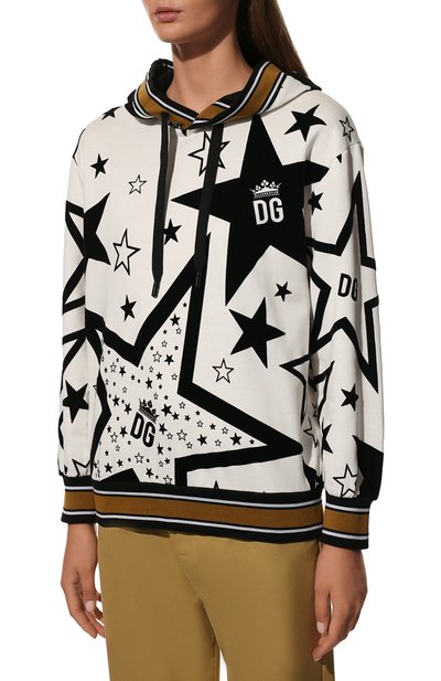 Хлопковое худи DOLCE & GABBANA, арт. F9G69T/G7UAL/0UTLET AW22-23, фото 3