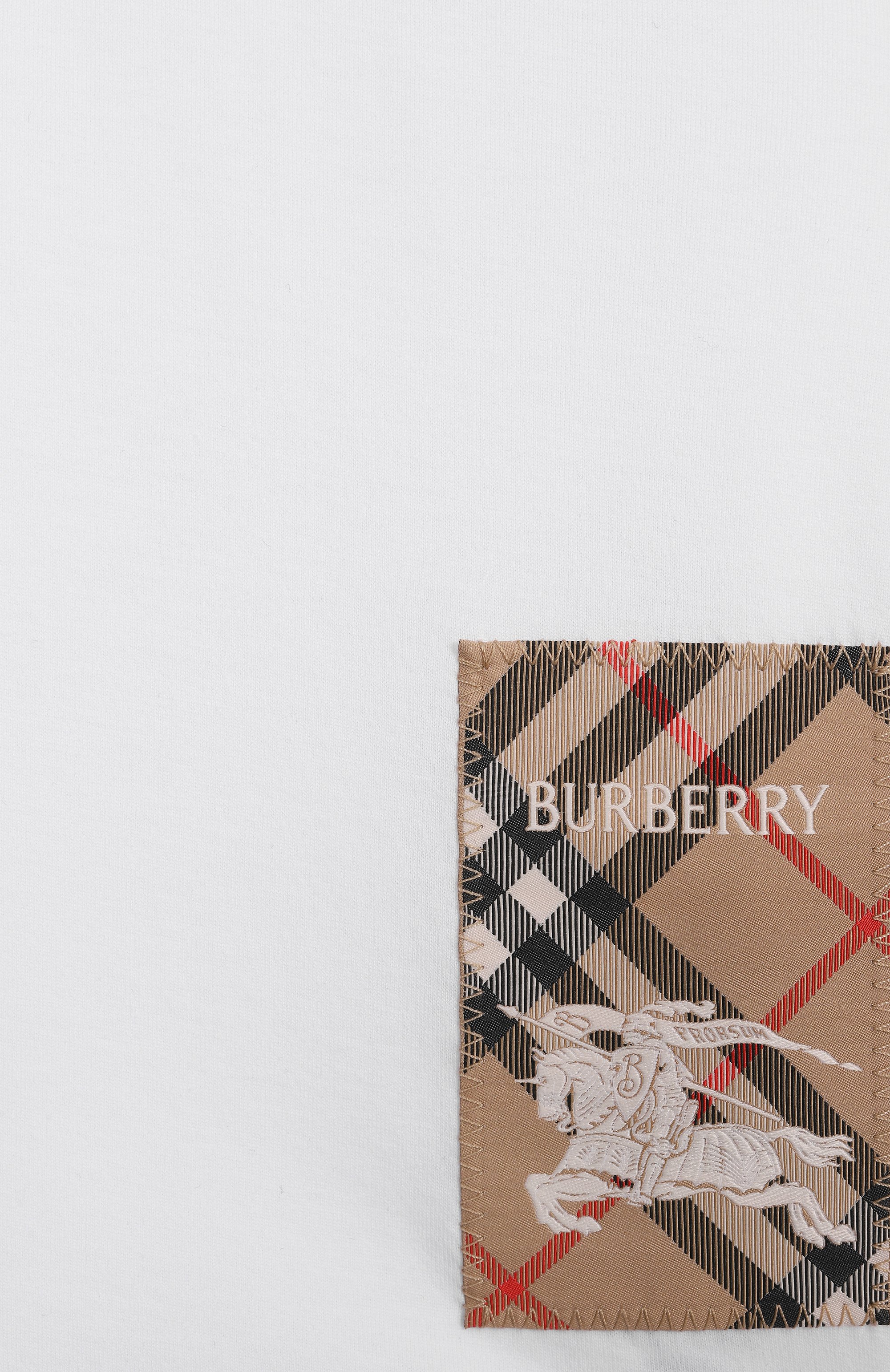 Хлопковая футболка BURBERRY, арт. 8100457, фото 3