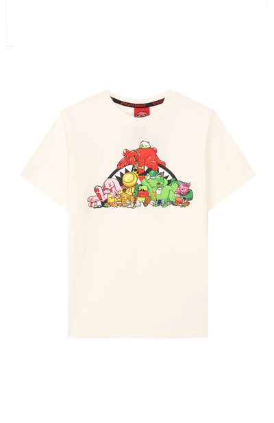 Хлопковая футболка SPRAYGROUND, арт. SPY1536IV0/SLEEPY SPRAY SQUAD REGULAR T-SHIRT IV0R