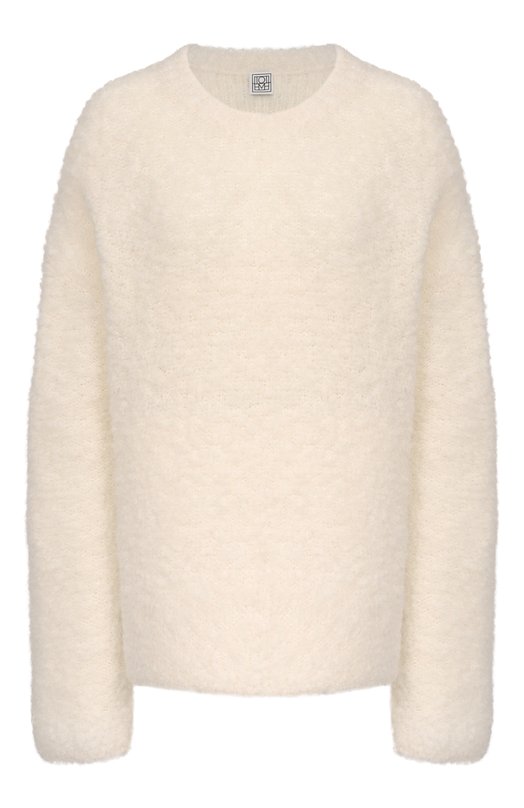 Шерстяной свитер TOTEME 254-WRT0580-YA0193 Кремовый 254-WRT0580-YA0193