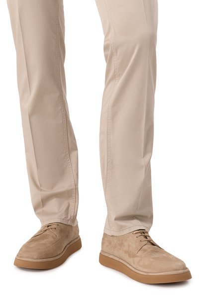 Замшевые дерби GIORGIO ARMANI, арт. X2C726/XF686, фото 3