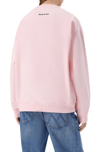 Хлопковый свитшот sporty & rich x hotel du cap-eden-roc SPORTY AND RICH, арт. ST07160621P140, фото 4