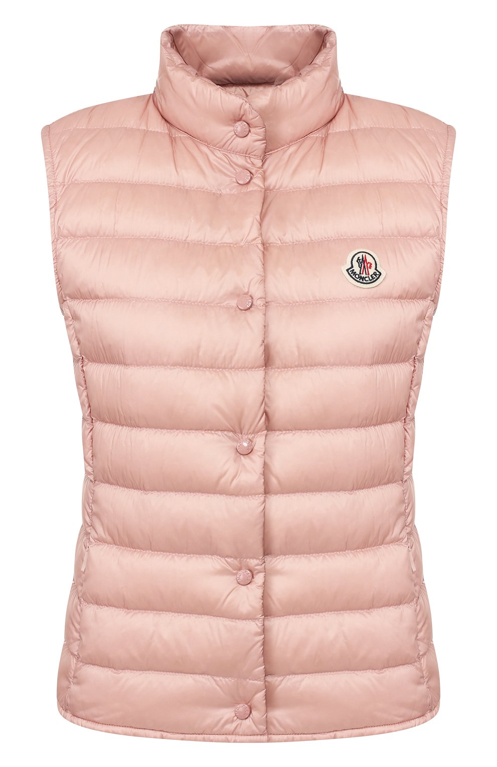 Пуховый жилет liane MONCLER розового цвета по цене 64400 руб., арт. F1-093-1A102-00-53048, фото 1 Пуховый жилет liane MONCLER, арт. F1-093-1A102-00-53048, фото 1