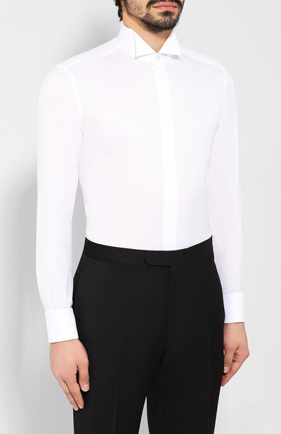 Хлопковая сорочка ZILLI, арт. MFS-MERCU-46403/RZ01, фото 3