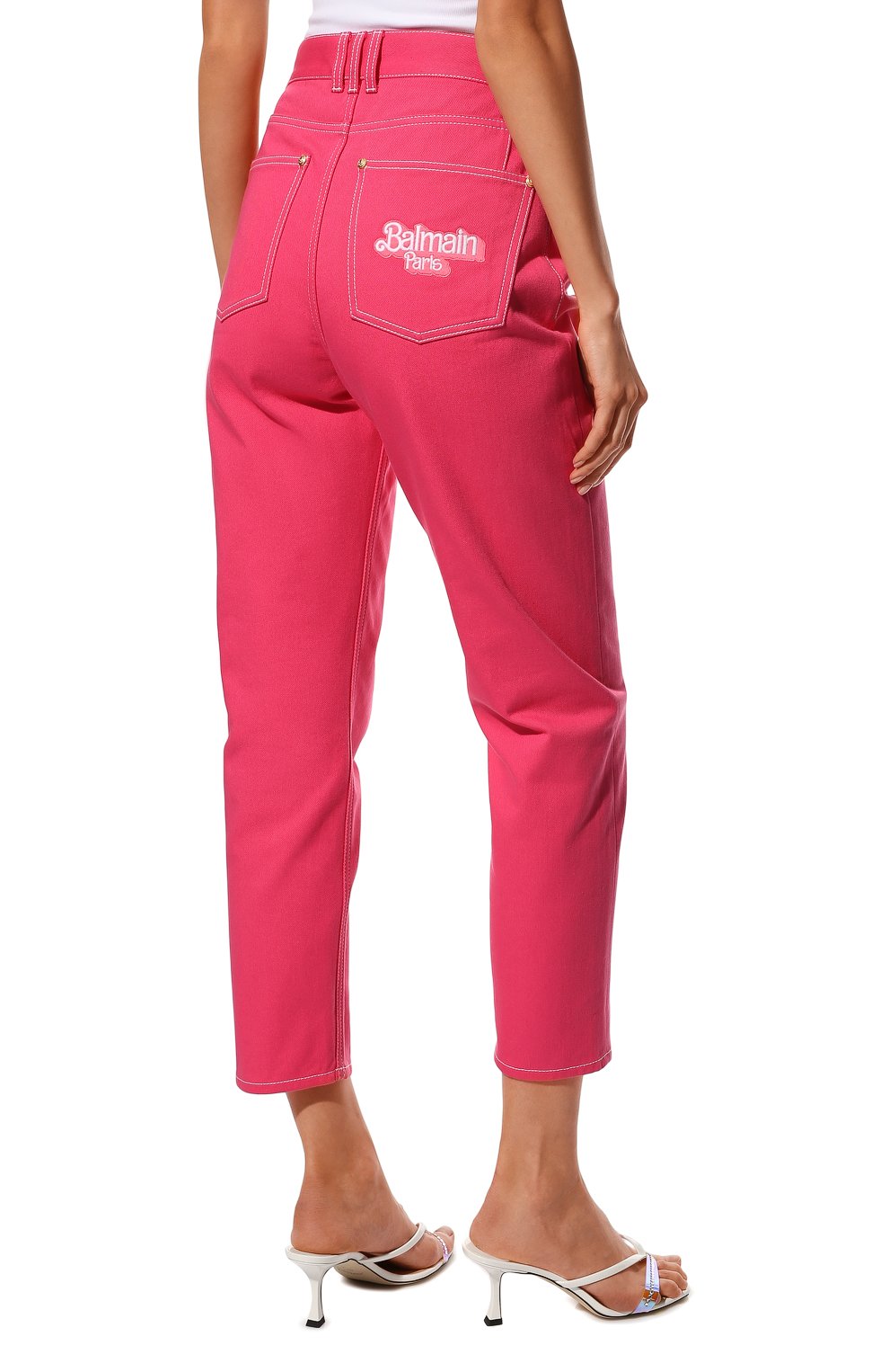 Джинсы balmain x barbie BALMAIN, арт. XF2MK000/DB44, фото 4