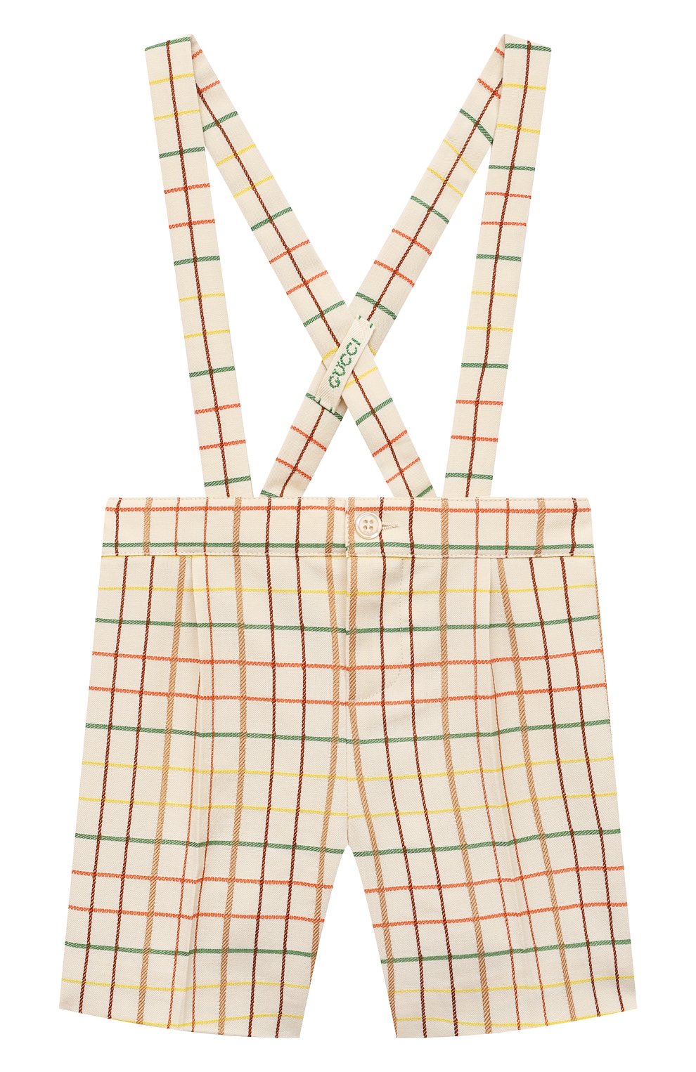 Шерстяные шорты GUCCI разноцветного цвета по цене 94500 руб., арт. 644642/XWAMR, фото 1 Шерстяные шорты GUCCI, арт. 644642/XWAMR, фото 1