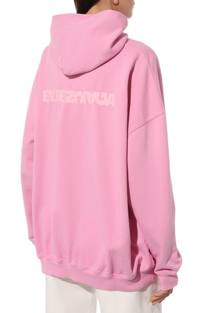 Хлопковое худи BALENCIAGA, арт. 620947/TLVB4, фото 4
