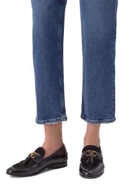 Кожаные лоферы vaniteux VALENTINO, арт. 8W2S0NF9/LQN, фото 2