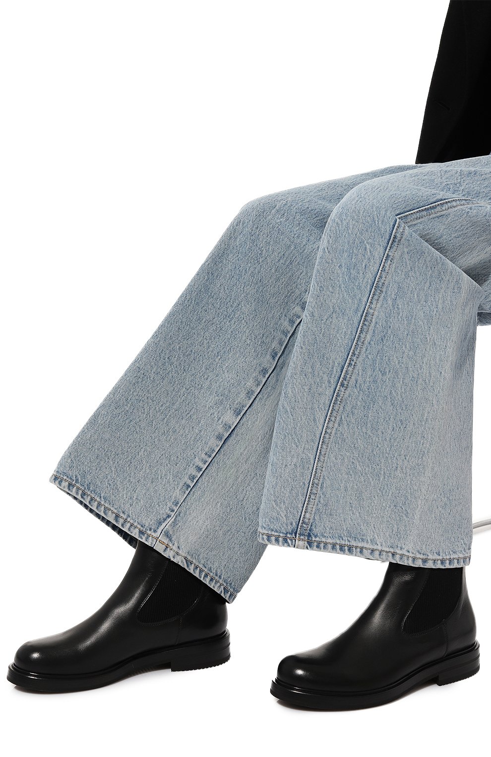 Кожаные ботинки KITON, арт. D56805NX0602, фото 3