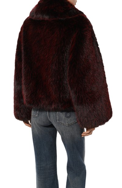 Шуба из экомеха BLUGIRL, арт. RF4165/E0905, фото 4