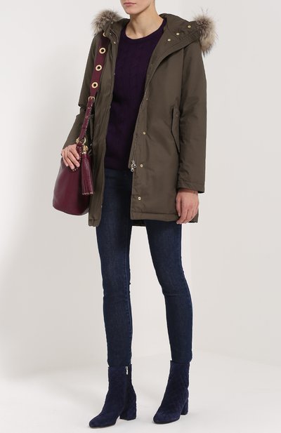Кашемировый пуловер фактурной вязки с вырезом-лодочка RALPH LAUREN, арт. 919/IXQ21/FXQ21, фото 2
