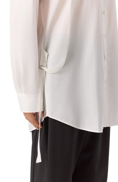 Хлопковая рубашка ANN DEMEULEMEESTER, арт. B0013137/FA026, фото 5