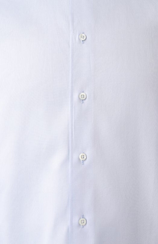 Хлопковая сорочка Corneliani 25P100-2511625 Голубой  25P100-2511625 Фото 6