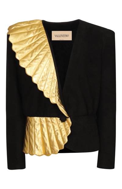 Женский замшевый жакет VALENTINO, арт. 8B0NA06G/A6Q