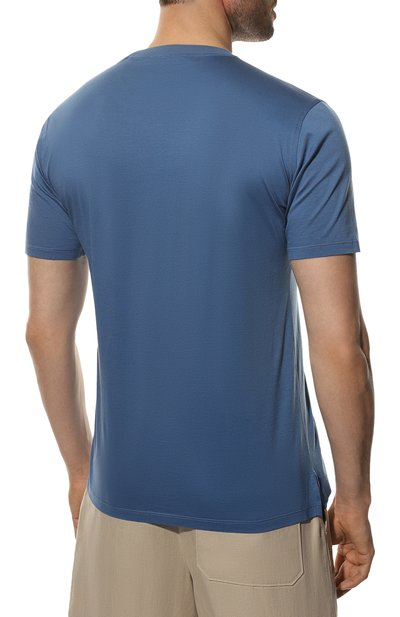 Хлопковая футболка ZEGNA, арт. UZ526/707R, фото 4