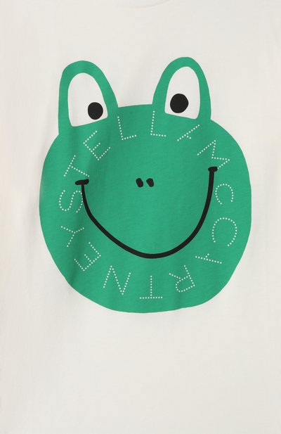 Хлопковая футболка STELLA MCCARTNEY, арт. TW8S31, фото 3