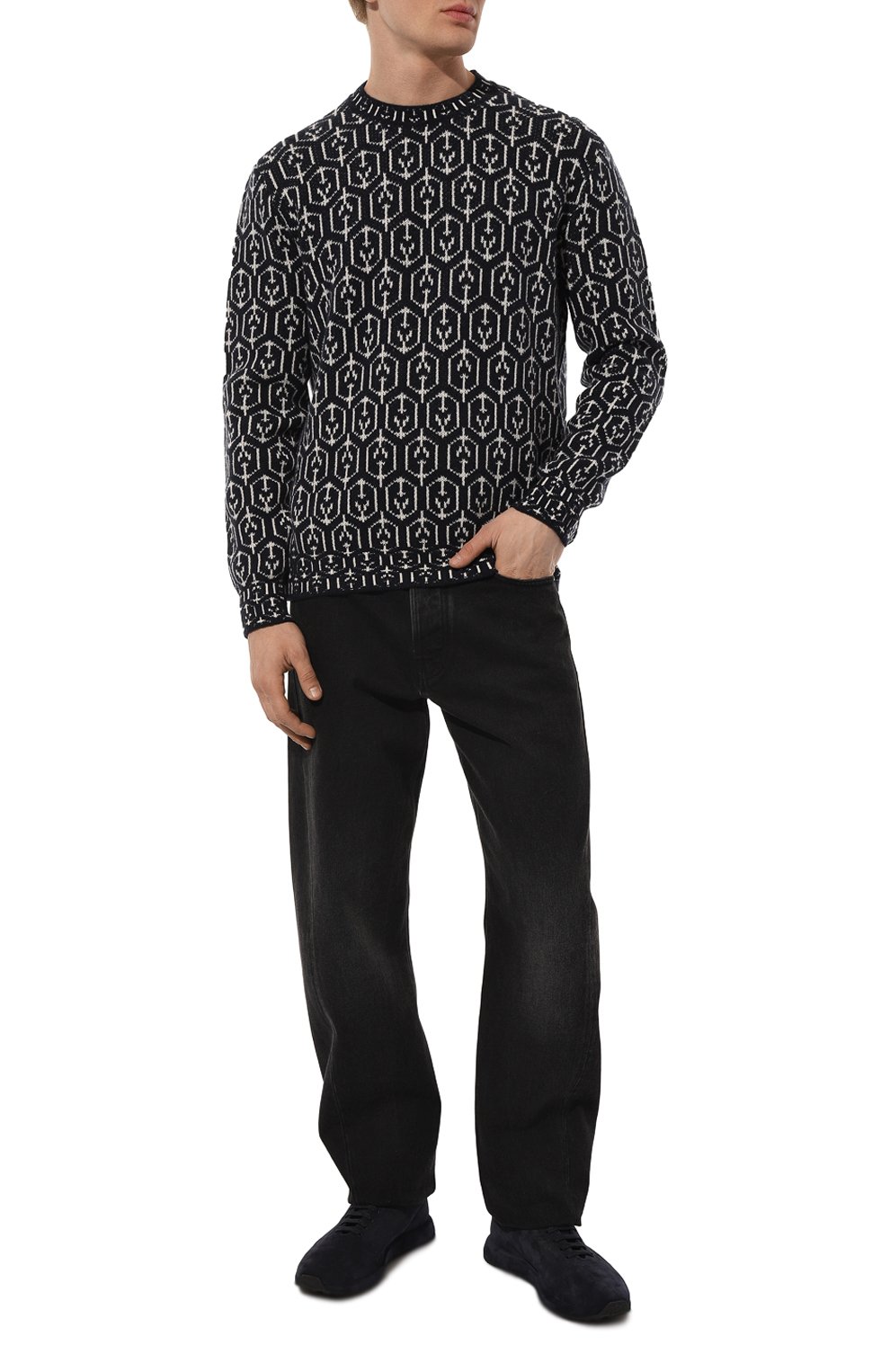 Замшевые кроссовки race OFFICINE CREATIVE, арт. RACE/017/LIGHT CACHEMERE, фото 2