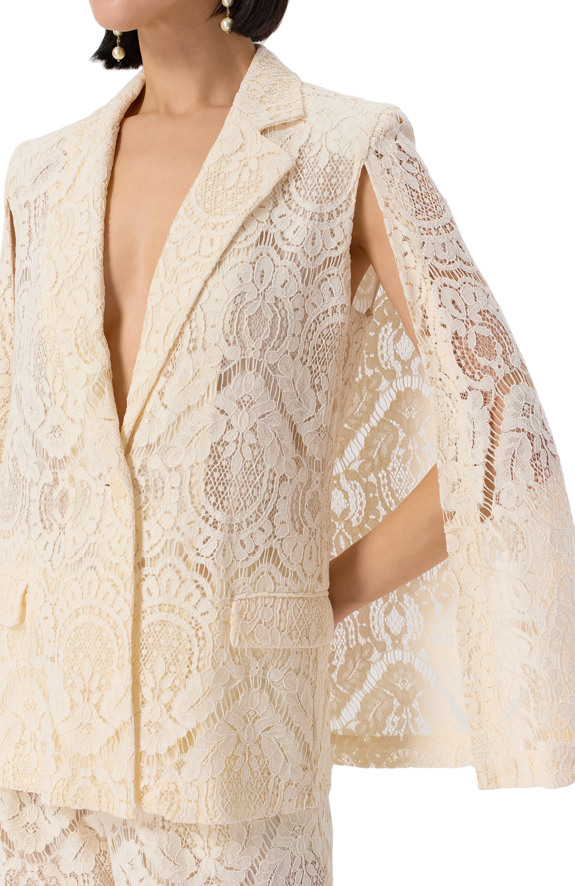 Жакет из вискозы и хлопка TWINSET, арт. 251TS2190, фото 5