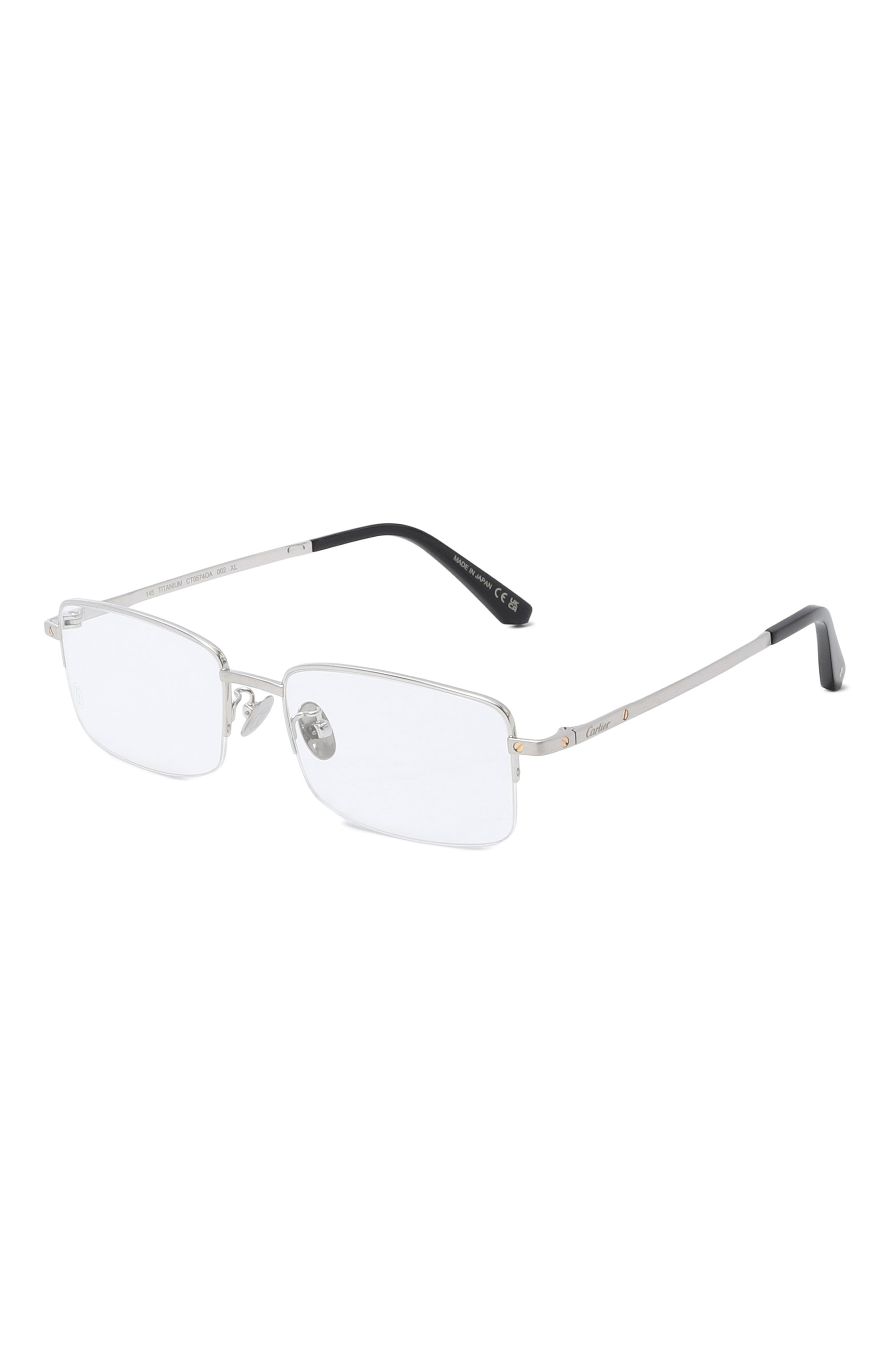 Оправа CARTIER серебряного цвета по цене 161000 руб., арт. CT05740A 002, фото 1 Оправа CARTIER, арт. CT05740A 002, фото 1