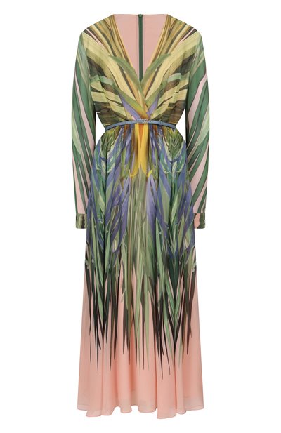 Женское платье из вискозы и шелка ELIE SAAB, арт. D0750PP25/VI005